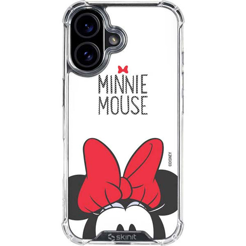 Disney Minnie Mouse iPhone 16 Plus Clear Case