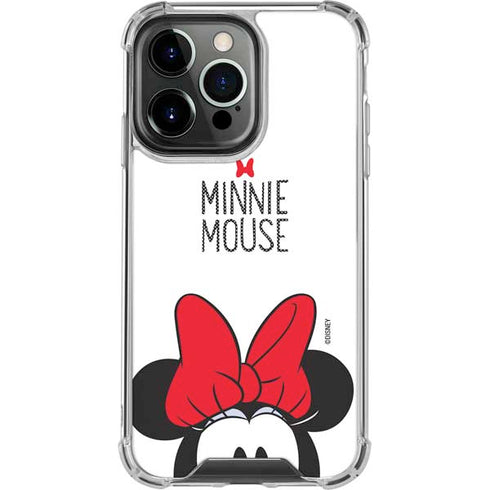 Disney Minnie Mouse iPhone 16 Pro Clear Case