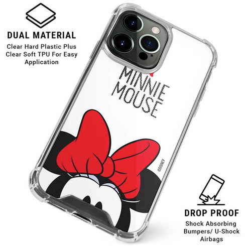 Disney Minnie Mouse iPhone 16 Pro Max Clear Case