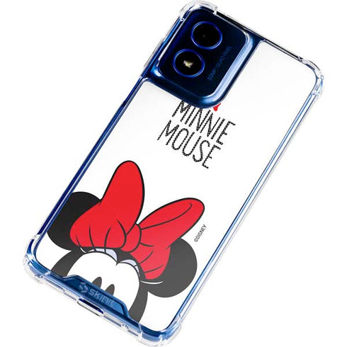 Disney Minnie Mouse Moto G Play 4G (2024) Clear Case