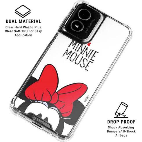 Disney Minnie Mouse Moto G Power 5G (2024) Clear Case