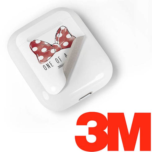Disney Minnie Mouse One Of A Kind Bow Apple AirPods Skin