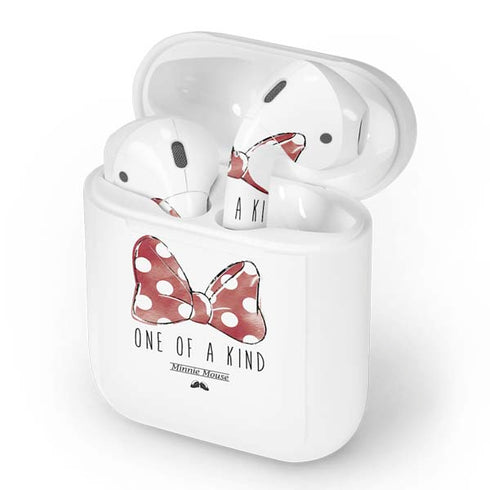 Disney Minnie Mouse One Of A Kind Bow Apple AirPods Skin
