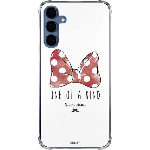 Disney Minnie Mouse One Of A Kind Bow Galaxy A35 5G Clear Case