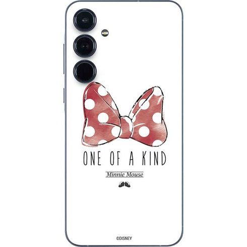 Disney Minnie Mouse One Of A Kind Bow Galaxy A35 5G Skin