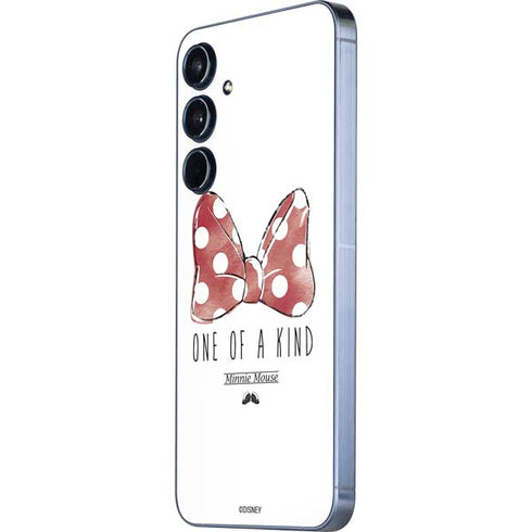 Disney Minnie Mouse One Of A Kind Bow Galaxy A35 5G Skin