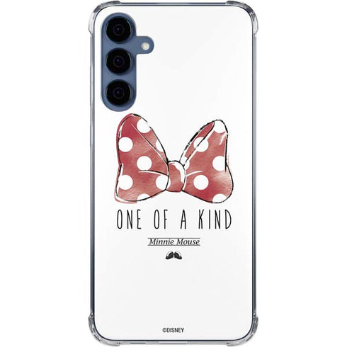 Disney Minnie Mouse One Of A Kind Bow Galaxy A55 5G Clear Case