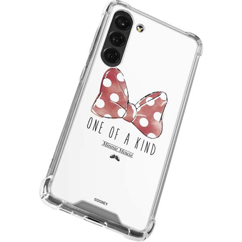 Disney Minnie Mouse One Of A Kind Bow Galaxy S24 FE Clear Case