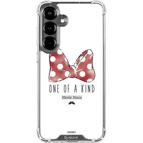 Disney Minnie Mouse One Of A Kind Bow Galaxy S26 Plus Clear Case