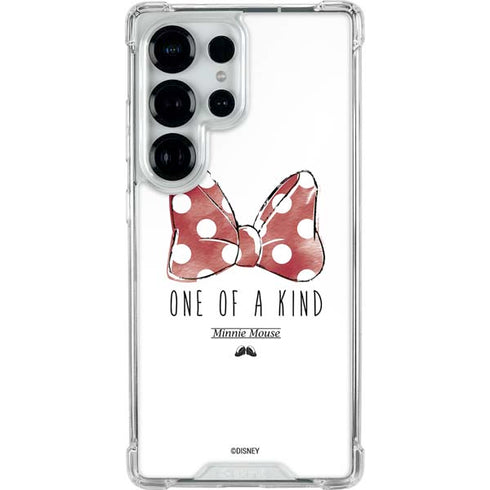 Disney Minnie Mouse One Of A Kind Bow Galaxy S26 Ultra Clear Case