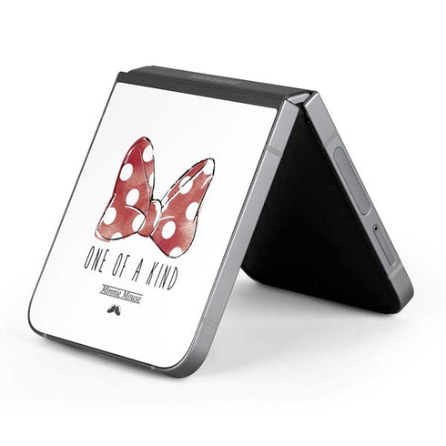 Disney Minnie Mouse One Of A Kind Bow Galaxy Z Flip6 Skin