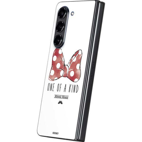 Disney Minnie Mouse One Of A Kind Bow Galaxy Z Fold5 5G Skin