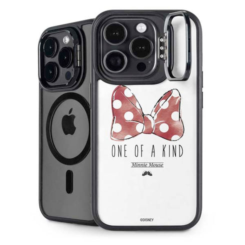 Disney Minnie Mouse One Of A Kind Bow iPhone 14 Pro Kickstand Case