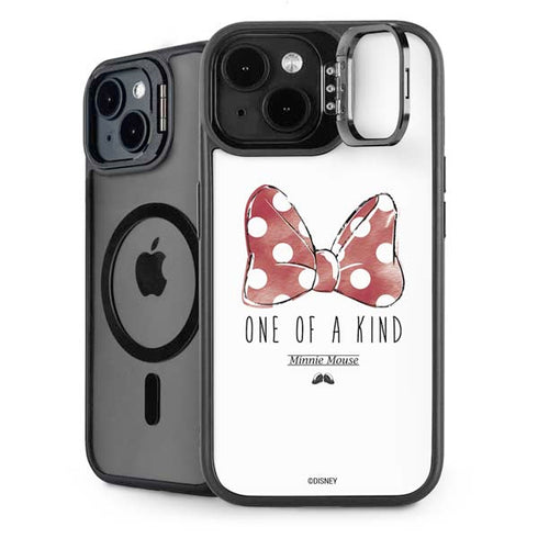 Disney Minnie Mouse One Of A Kind Bow iPhone 15 Kickstand Case