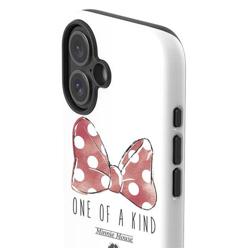 Disney Minnie Mouse One Of A Kind Bow iPhone 16 Plus Impact Case
