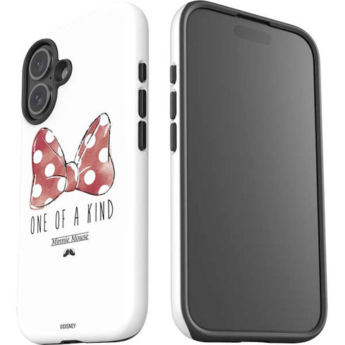 Disney Minnie Mouse One Of A Kind Bow iPhone 16 Plus Impact Case