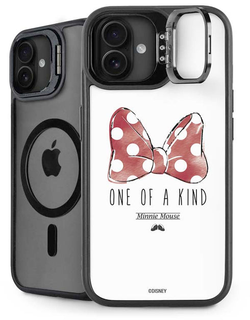 Disney Minnie Mouse One Of A Kind Bow iPhone 16 Plus Kickstand Case