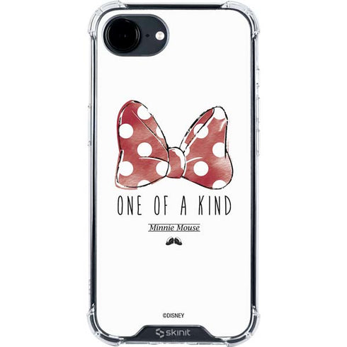 Disney Minnie Mouse One Of A Kind Bow iPhone 16e Clear Case