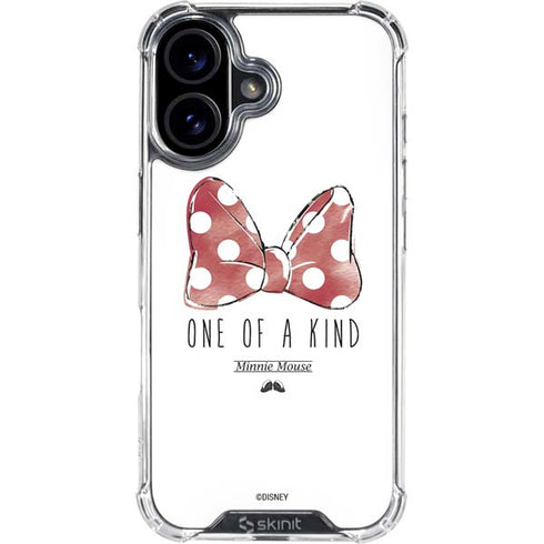 Disney Minnie Mouse One Of A Kind Bow iPhone 17 Clear Case