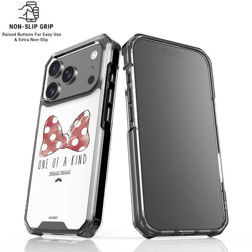 Disney Minnie Mouse One Of A Kind Bow iPhone 18 Pro Clear Case