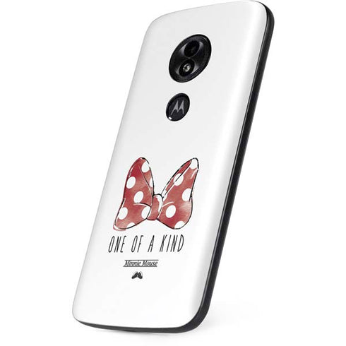 Disney Minnie Mouse One Of A Kind Bow Moto E5 Play Skin