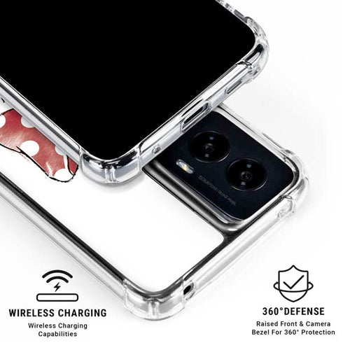 Disney Minnie Mouse One Of A Kind Bow Moto G Power 5G (2024) Clear Case