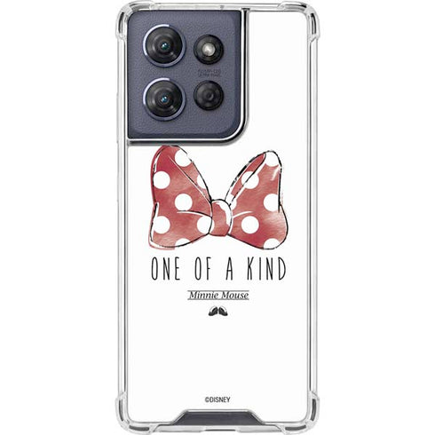 Disney Minnie Mouse One Of A Kind Bow Moto G Power 5G (2025) Clear Case