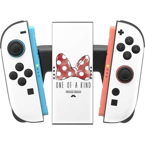 Disney Minnie Mouse One Of A Kind Bow Nintendo Switch 2 (2025) Joy-Con Controller Skin