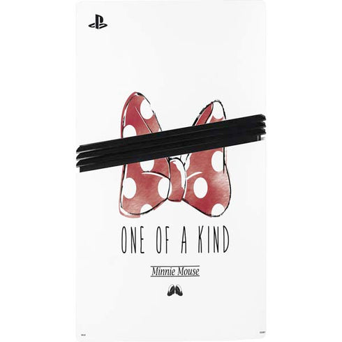 Disney Minnie Mouse One Of A Kind Bow PS5 Pro Console Skin
