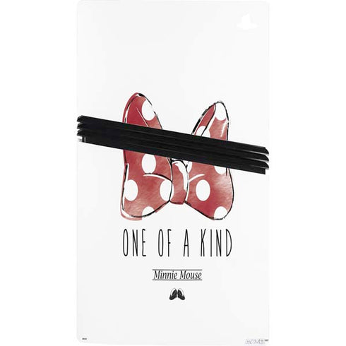 Disney Minnie Mouse One Of A Kind Bow PS5 Pro Console Skin