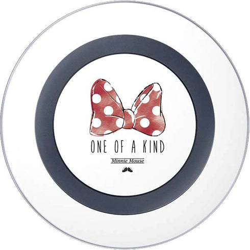 Disney Minnie Mouse One Of A Kind Bow Wireless Charger Skin