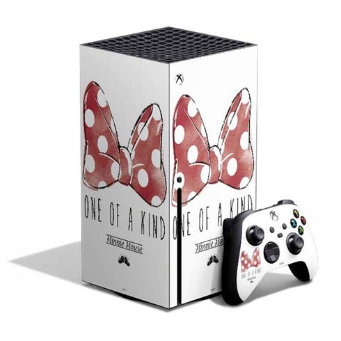Disney Minnie Mouse One Of A Kind Bow Xbox Series X Bundle Skin