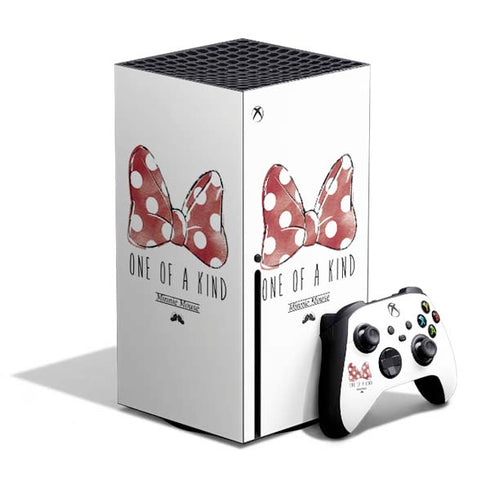 Disney Minnie Mouse One Of A Kind Bow Xbox Series X Skins