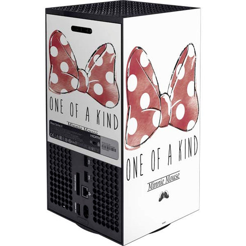 Disney Minnie Mouse One Of A Kind Bow XBox Series X Digital Edition Bundle Skin