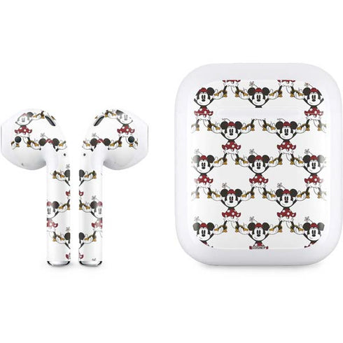 Disney Minnie Mouse Pattern Formation Apple AirPods Skin