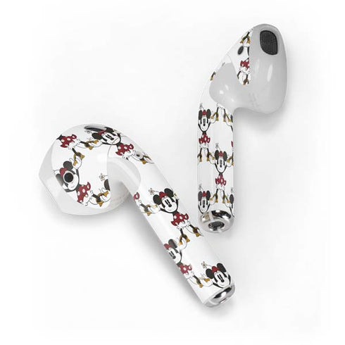 Disney Minnie Mouse Pattern Formation Apple AirPods Skin