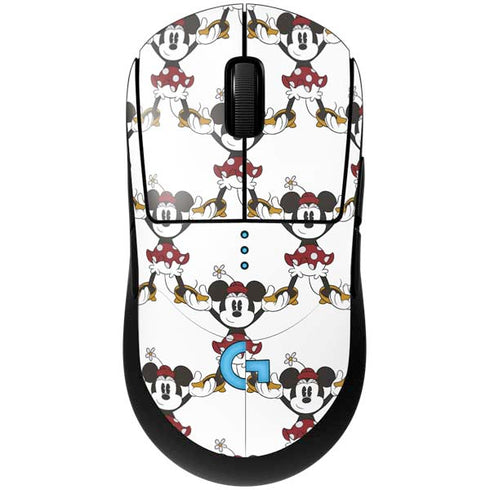 Disney Minnie Mouse Pattern Formation G Pro Wireless Gaming Mouse Skin