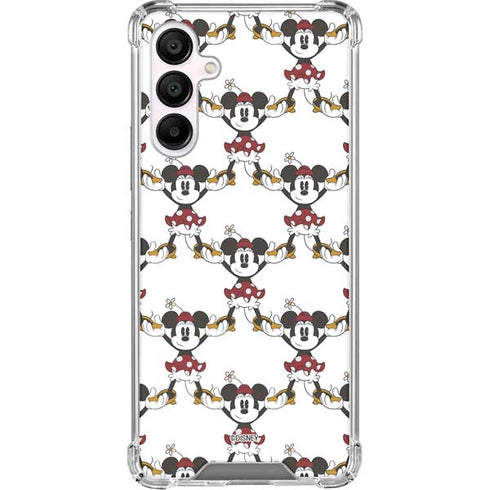 Disney Minnie Mouse Pattern Formation Galaxy A16 5G Clear Case