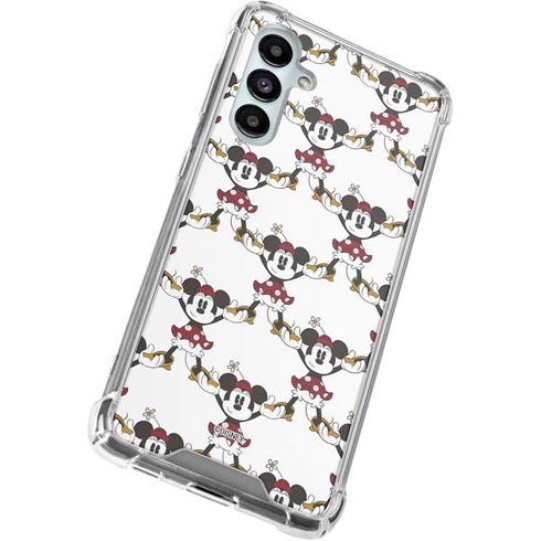 Disney Minnie Mouse Pattern Formation Galaxy A16 5G Clear Case