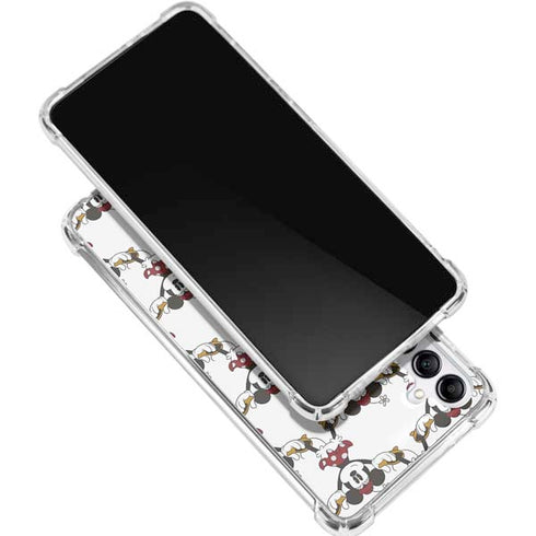 Disney Minnie Mouse Pattern Formation Galaxy A16 5G Clear Case