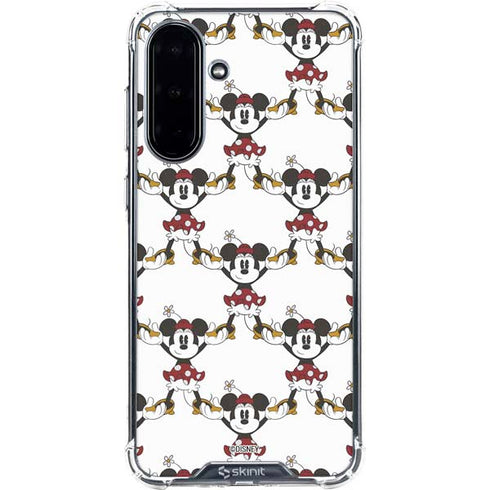 Disney Minnie Mouse Pattern Formation Galaxy A36 5G Clear Case