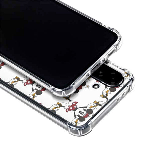 Disney Minnie Mouse Pattern Formation Galaxy A36 5G Clear Case