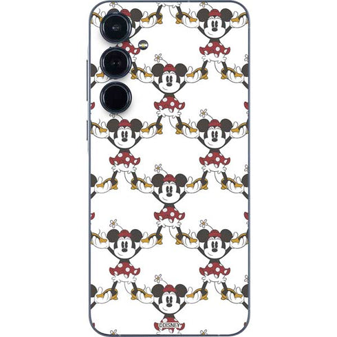 Disney Minnie Mouse Pattern Formation Galaxy A55 5G Skin