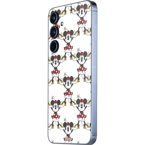 Disney Minnie Mouse Pattern Formation Galaxy A55 5G Skin