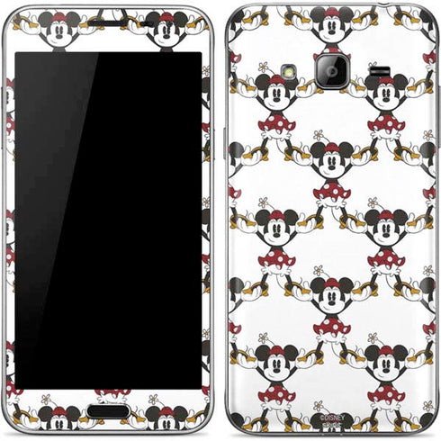 Disney Minnie Mouse Pattern Formation Galaxy J3 Skin