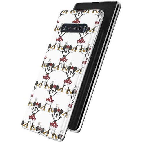 Disney Minnie Mouse Pattern Formation Galaxy S10 Skin