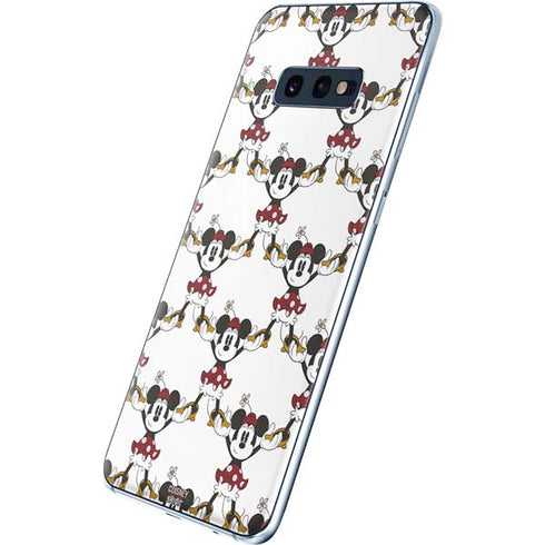Disney Minnie Mouse Pattern Formation Galaxy S10e Skin