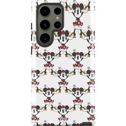 Disney Minnie Mouse Pattern Formation Galaxy S23 Ultra Pro Case