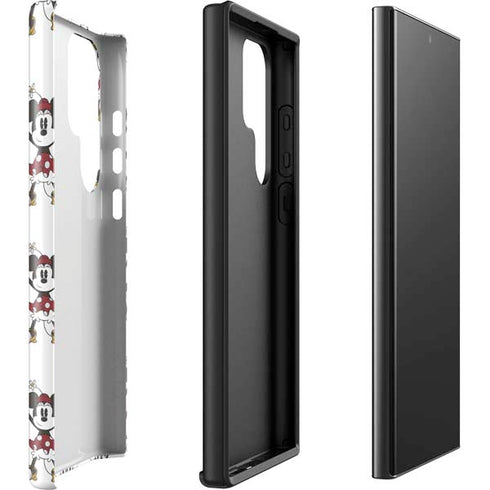 Disney Minnie Mouse Pattern Formation Galaxy S23 Ultra Pro Case