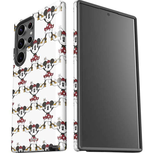 Disney Minnie Mouse Pattern Formation Galaxy S23 Ultra Pro Case